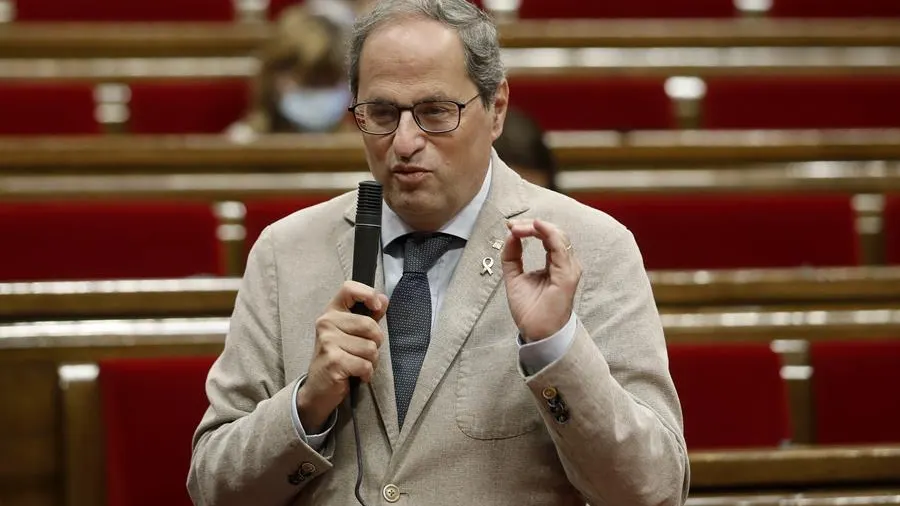 Quim Torra culpa a Madrid del rebrote de coronavirus en Lleida Quim Torra culpa a Madrid del rebrote de coronavirus en Lleida