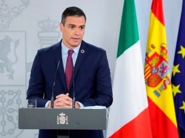 El presidente del Gobierno, Pedro Sánchez