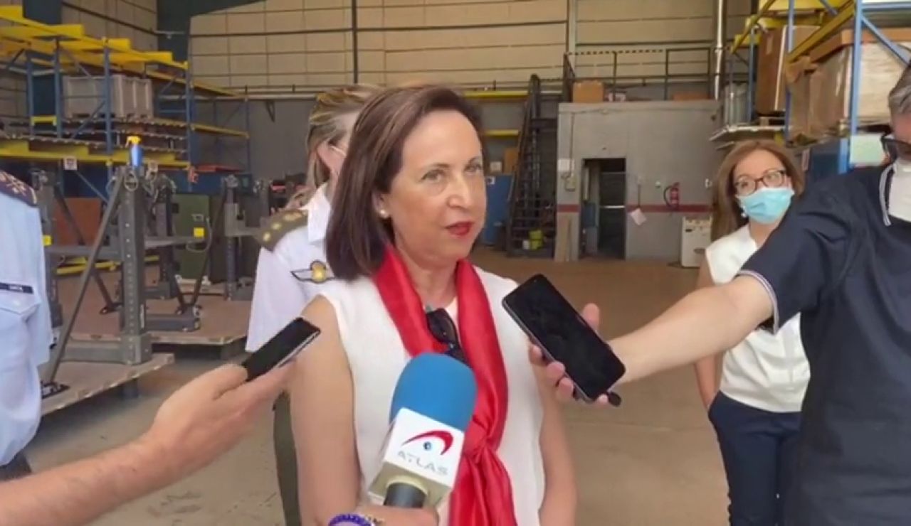 Margarita Robles cuestiona las palabras de Pablo Iglesias: "Los insultos no son justificables, ni en redes sociales ni en ningún sitio"