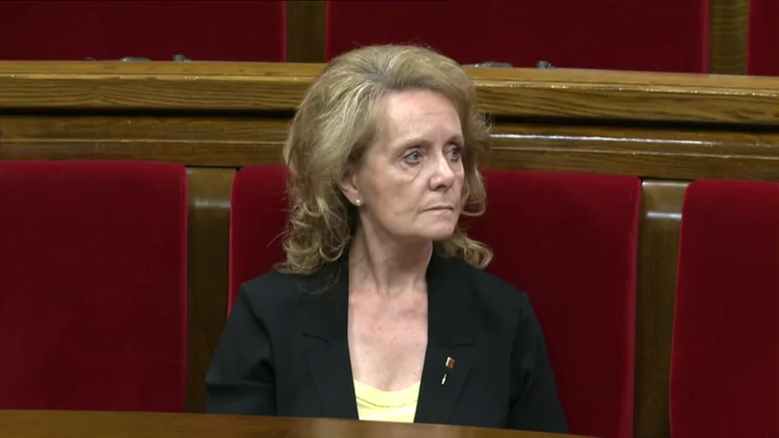 La consejera de Cultura de la Generalitat cree que se habla demasiado castellano en el Parlament