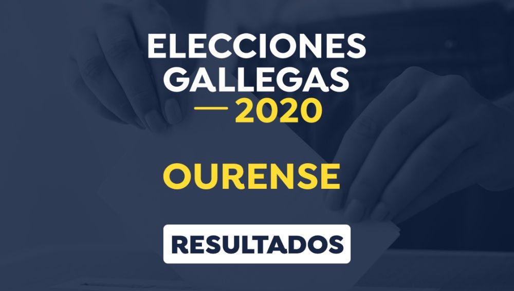 Elecciones gallegas 2020: Resultado de las elecciones gallegas en la ciudad de Ourense