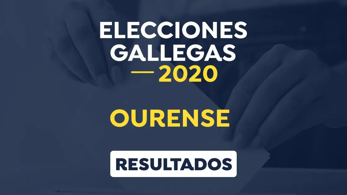 Elecciones gallegas 2020: Resultado de las elecciones gallegas en la ciudad de Ourense Elecciones gallegas 2020: Resultado de las elecciones gallegas en la ciudad de Ourense