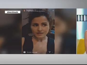 Cantante Barei. Cantante Barei.