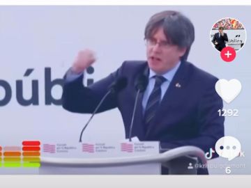 Puigdemont en Tik Tok