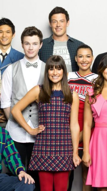 Los protagonistas de 'Glee' en su primera temporada
