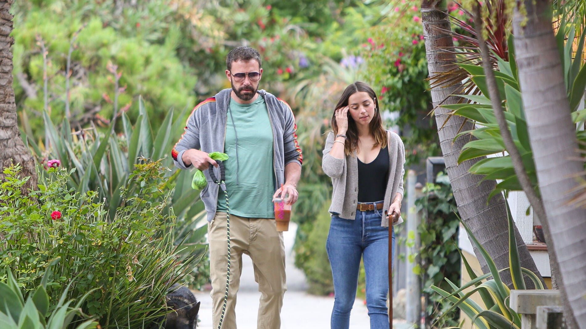 Ana de Armas y Ben Affleck