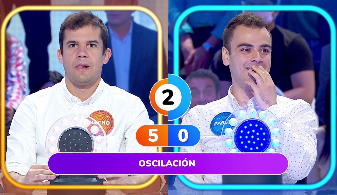 Todo el plató sufre con Nacho y Pablo por no conocer una famosa canción de Julio Iglesias Todo el plató sufre con Nacho y Pablo por no conocer una famosa canción de Julio Iglesias