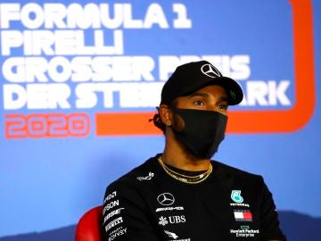 Lewis Hamilton, piloto de Mercedes, en el circuito de Spielberg