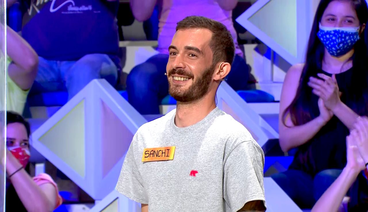 La gran suerte de Sanchi en el panel con bote de ‘La ruleta de la suerte’ La gran suerte de Sanchi en el panel con bote de ‘La ruleta de la suerte’