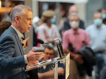 Iñigo Urkullu en el cierre de campaña de País Vasco 2020 Iñigo Urkullu en el cierre de campaña de País Vasco 2020