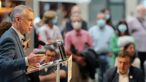 Iñigo Urkullu en el cierre de campaña de País Vasco 2020 Elecciones vascas 2020