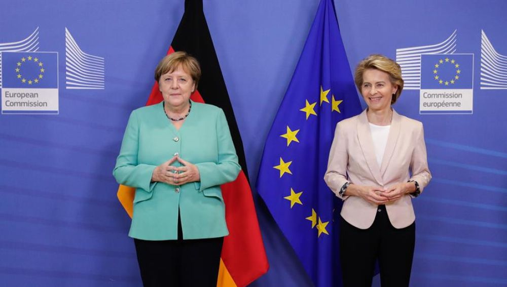 Angela Merkel y Ursula Von der Leyen
