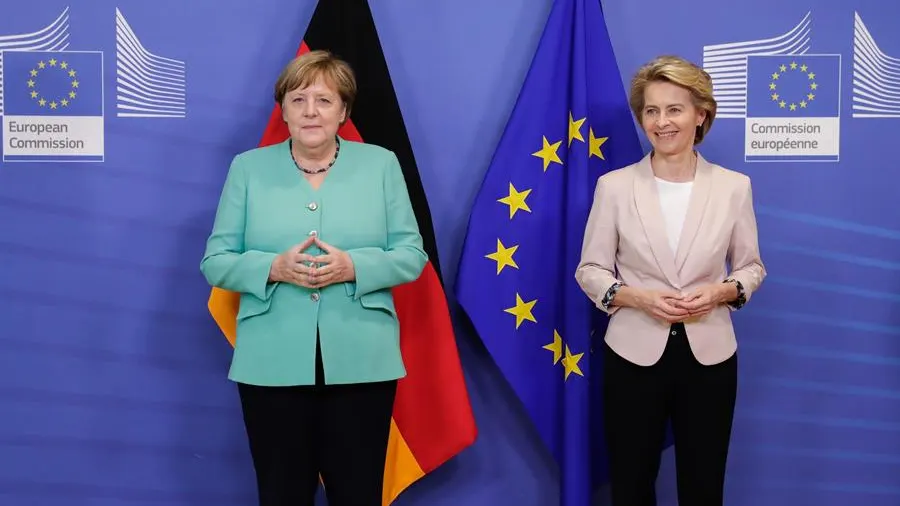 Angela Merkel y Ursula Von der Leyen