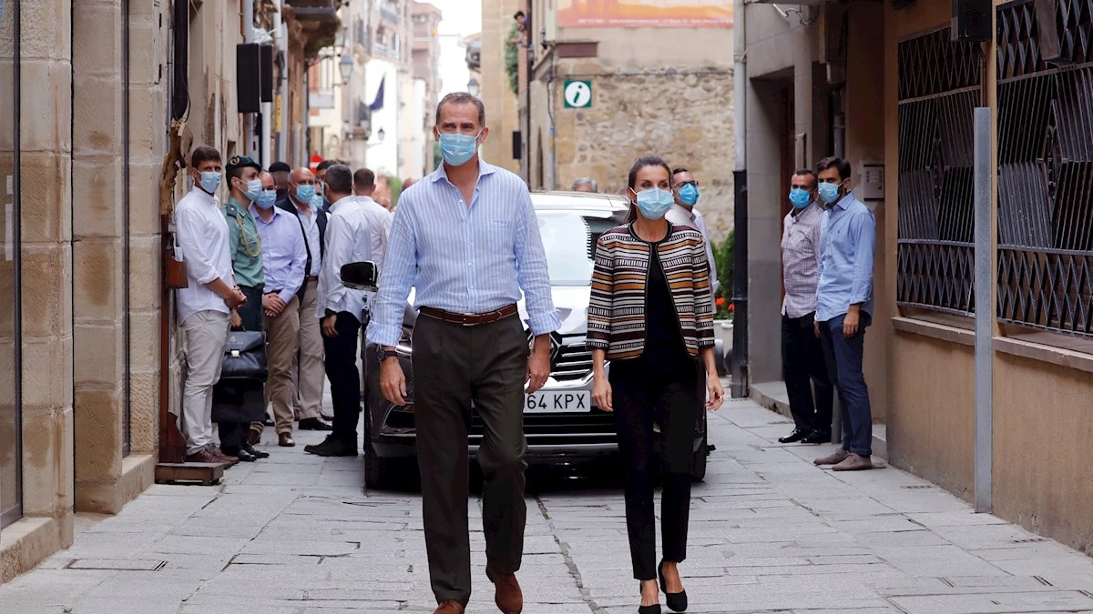 El rey Felipe VI y la reina Letizia 