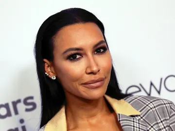 La actriz Naya Rivera La actriz Naya Rivera