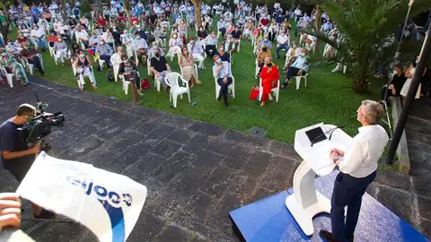 Los candidatos de las elecciones gallegas enfilan la recta final de la primera campaña post-coronavirus Los candidatos de las elecciones gallegas enfilan la recta final de la primera campaña post-coronavirus
