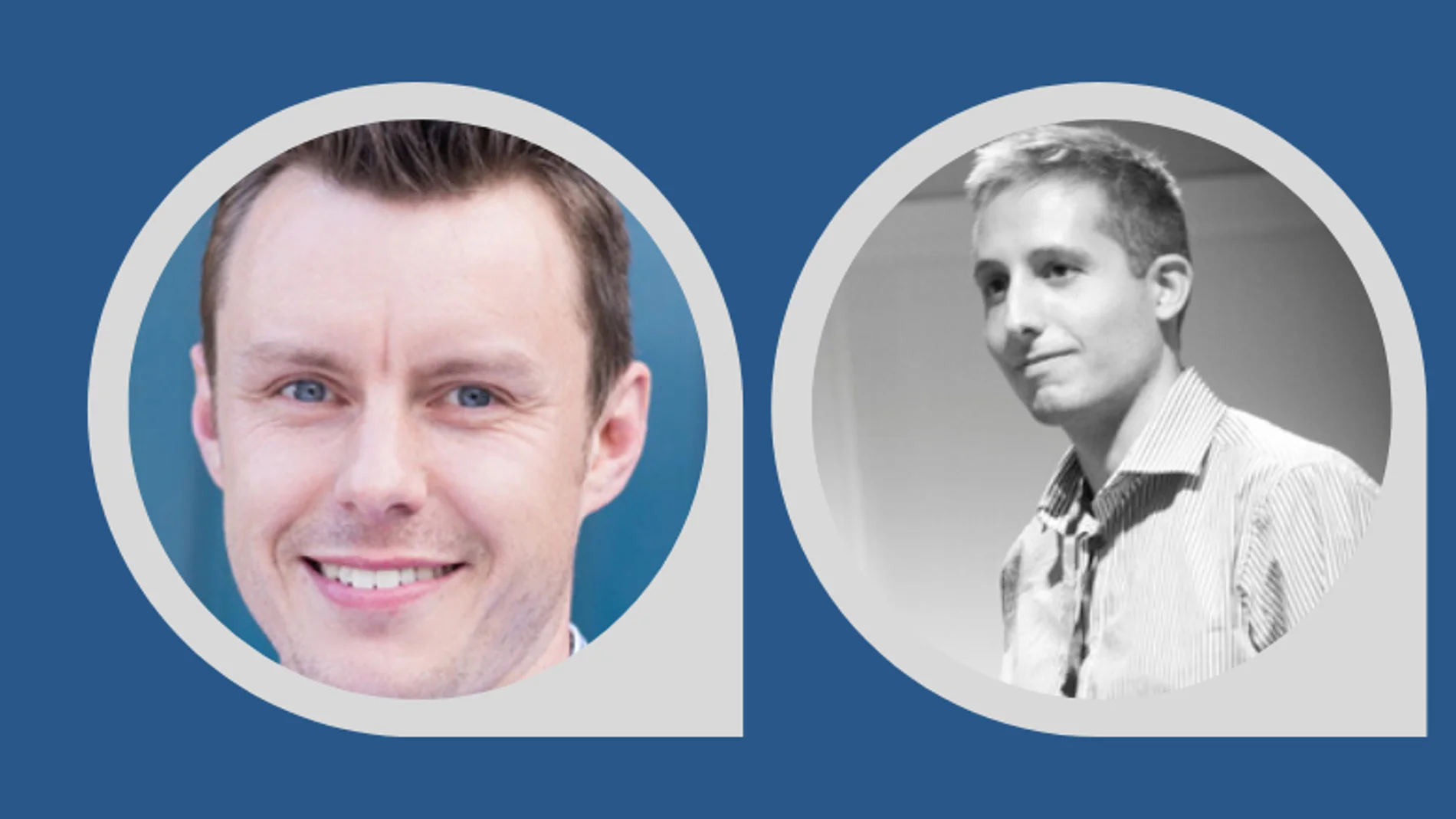 Andrew Winnard y Nick Caplan Andrew Winnard y Nick Caplan