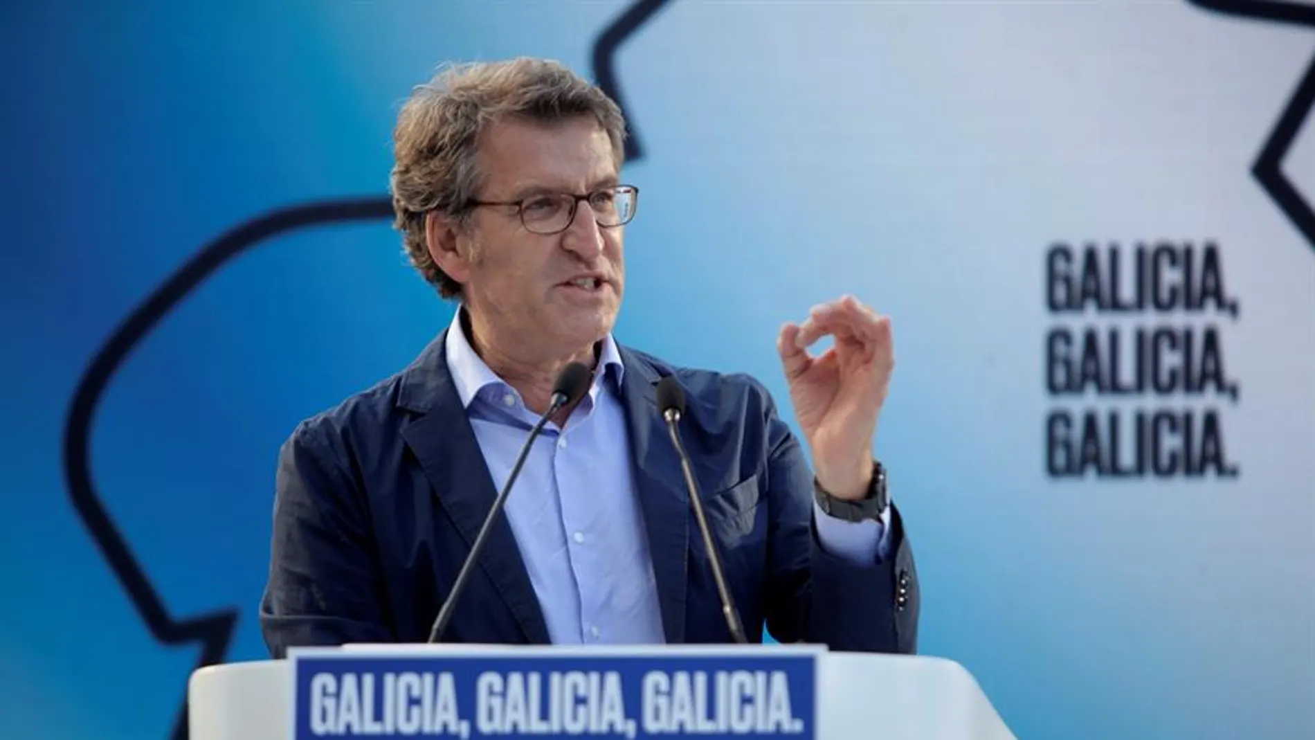Alberto Núñez Feijóo antes de las elecciones gallegas Alberto Núñez Feijóo antes de las elecciones gallegas