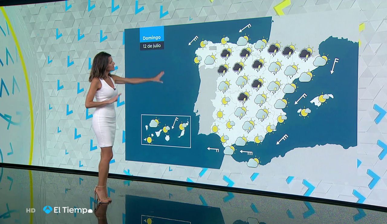 Tu Tiempo (11-07-20) Cielo despejado y ascenso de temperaturas hoy en la vertiente atlántica Tu Tiempo (11-07-20) Cielo despejado y ascenso de temperaturas hoy en la vertiente atlántica