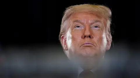 El presidente de los Estados Unidos, Donald Trump El presidente de los Estados Unidos, Donald Trump