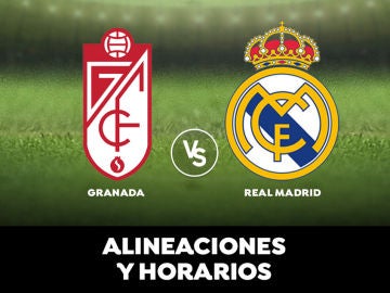 Granada - Real Madrid: Alineación del Real Madrid hoy y dónde ver el partido de la Liga en directo