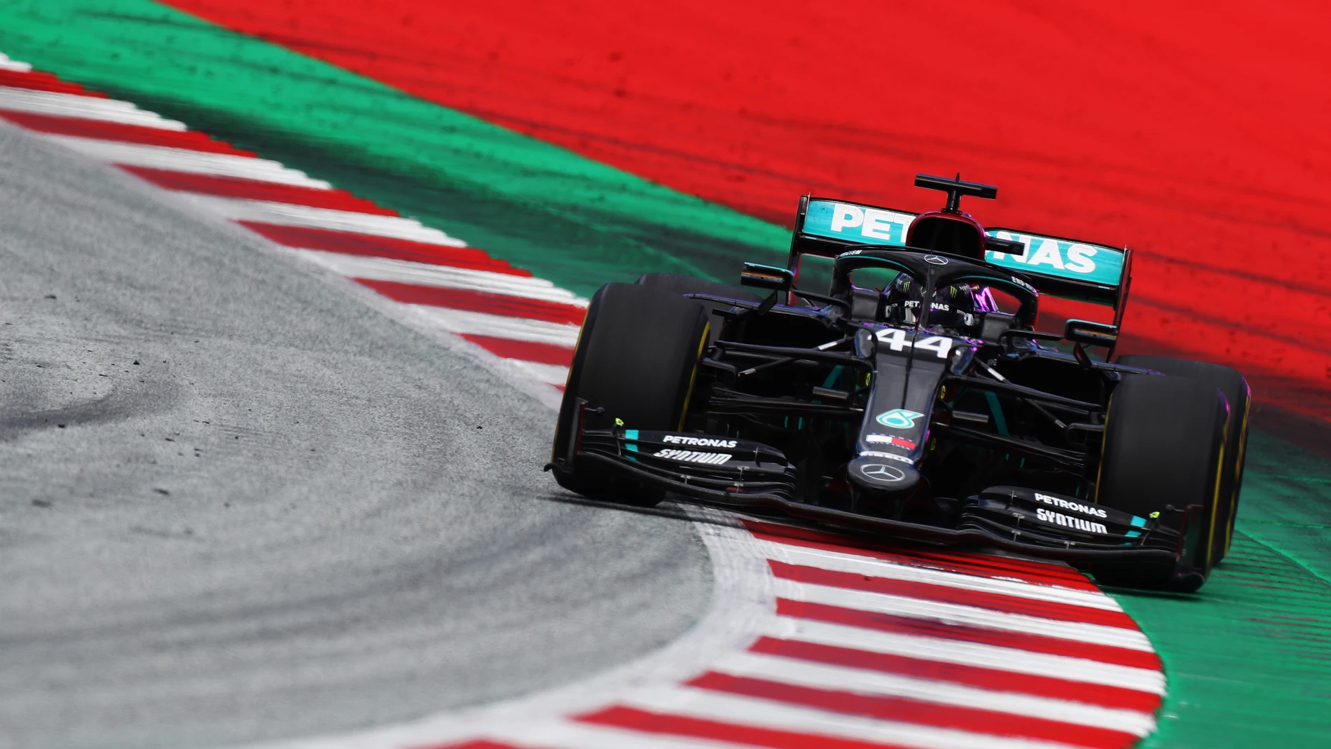 Hamilton, durante el GP de Estiria Hamilton, durante el GP de Estiria