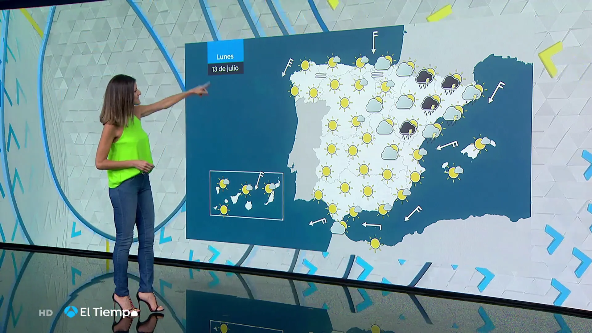 Tu Tiempo (12-07-20) Calor intenso en el sur y chubascos en Cant&aacute;brico, Sistema Ib&eacute;rico y Pirineos
