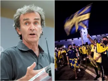 El reproche de Fernando Simón a los aficionados del Cádiz: "Si sube el Zaragoza yo no haré eso" El reproche de Fernando Simón a los aficionados del Cádiz: "Si sube el Zaragoza yo no haré eso"