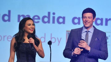 Naya Rivera junto a Cory Monteith