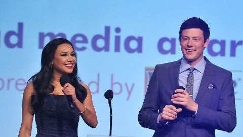 Naya Rivera junto a Cory Monteith