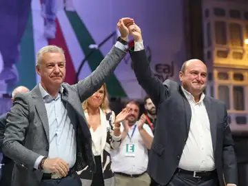 Iñigo Urkullu y Andoni Ortuzar Iñigo Urkullu y Andoni Ortuzar
