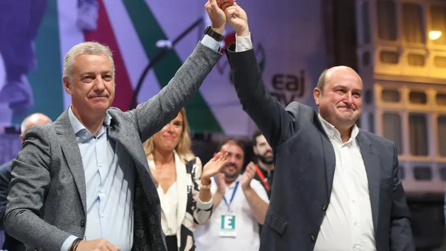 I&ntilde;igo Urkullu y Andoni Ortuzar 