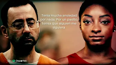 Simone Biles, sobre los "abusos sufridos" por Larry Nassar: "Estaba muy deprimida. Dormí mucho porque era lo más parecido a la muerte sin dañarme" Simone Biles, sobre los "abusos sufridos" por Larry Nassar: "Estaba muy deprimida. Dormí mucho porque era lo más parecido a la muerte sin dañarme"