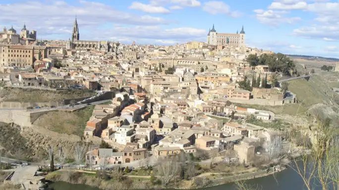 Panorámica de la ciudad de Toledo Panorámica de la ciudad de Toledo