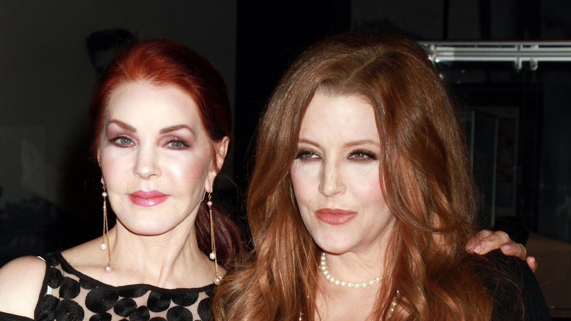 Priscilla Presley y Lisa Marie Presley 