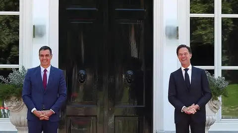 Pedro Sánchez y Mark Rutte Pedro Sánchez y Mark Rutte