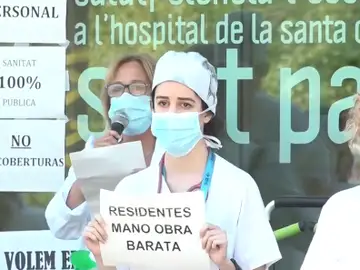 Huelga indefinida de los MIR Huelga indefinida de los MIR