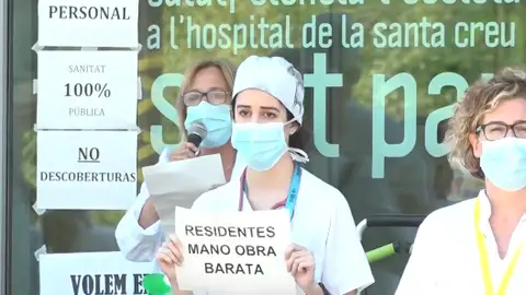 Huelga indefinida de los MIR Huelga indefinida de los MIR