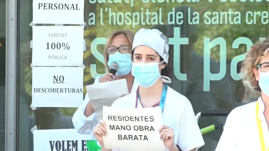 Huelga indefinida de los MIR