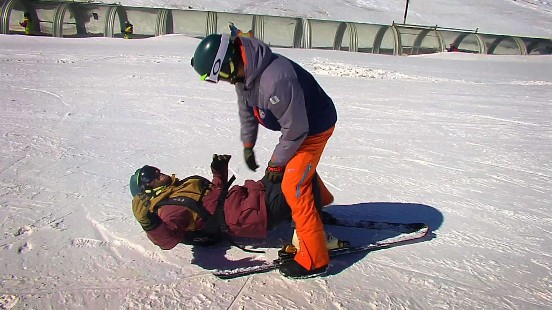 La inspiradora lucha de Nico por recuperar su pasión por el esquí perdida por un trágico accidente