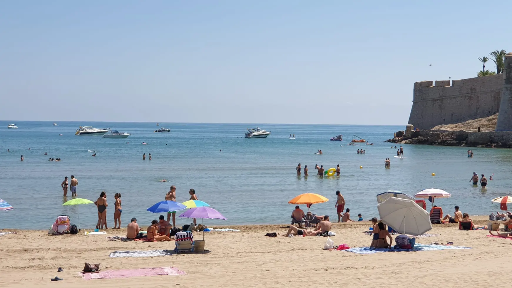 Playa de Peñíscola. Playa de Peñíscola.