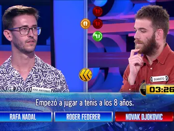 ¿Caerías por la trampilla? Nadal, Federer y Djokovic desafían a los más expertos en tenis en ‘¡Ahora caigo!’ ¿Caerías por la trampilla? Nadal, Federer y Djokovic desafían a los más expertos en tenis en ‘¡Ahora caigo!’