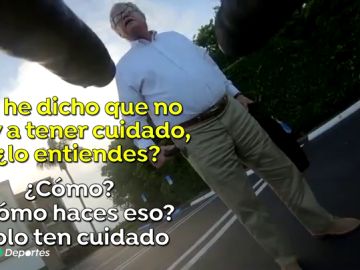 Un conductor temerario amenaza con una pistola a dos ciclistas: "Te he dicho que no voy a tener cuidado"