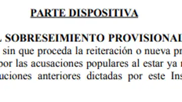 Auto Caso Ático de Ignacio González en Marbella Auto Caso Ático de Ignacio González en Marbella