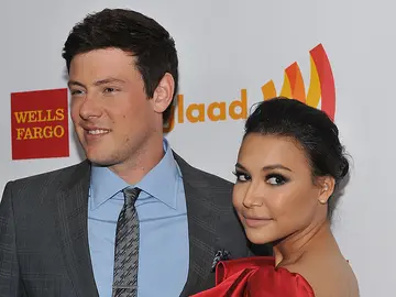 Cory Monteith y Naya Rivera Cory Monteith y Naya Rivera