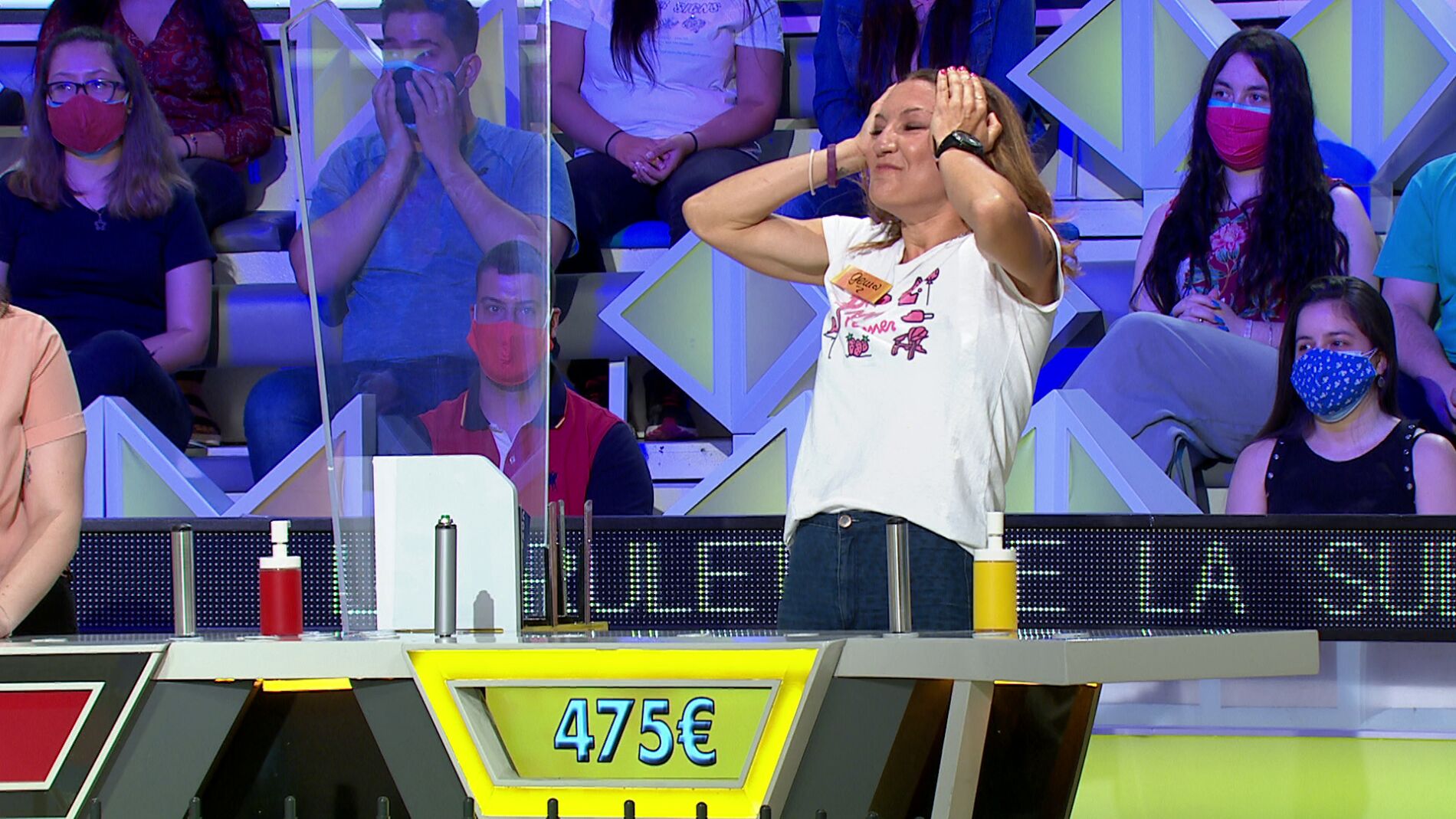 La bronca de Jorge Fern&aacute;ndez a Gema por su impulsividad al tirar: "&iexcl;No te has fijado!"