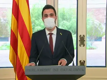 Roger Torrent️, tras conocerse ser objetivo de espionaje: "En el estado español se practica espionaje contra adversarios políticos" Roger Torrent️, tras conocerse ser objetivo de espionaje: "En el estado español se practica espionaje contra adversarios políticos"