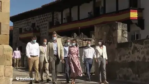Los Reyes de España visitan Soria, la provincia más despoblada Los Reyes de España visitan Soria, la provincia más despoblada