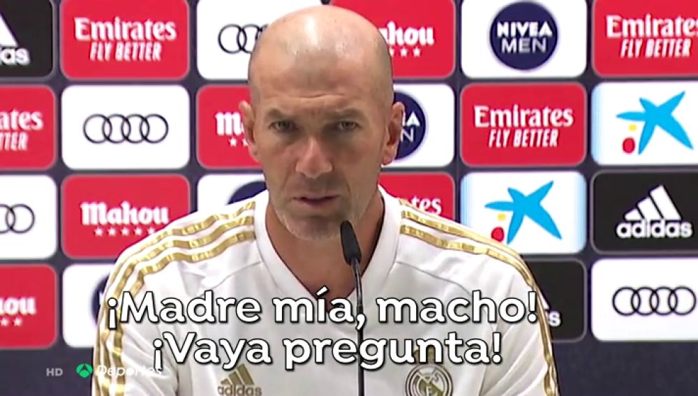 Zidane se enfada cuando le preguntan por Bale: "Madre mía, macho... Gareth es uno de los nuestros"