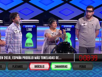 Una hortaliza otorga el pleno a 'Los dispersos' y les da ventaja frente al equipo rival Una hortaliza otorga el pleno a 'Los dispersos' y les da ventaja frente al equipo rival